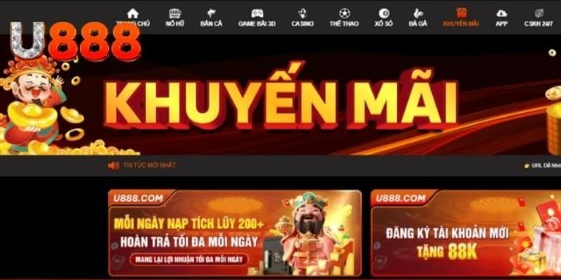 những lưu ý khi nhận khuyến mãi U888