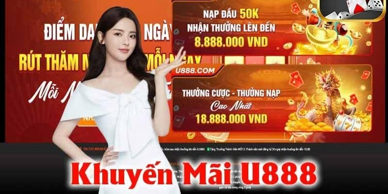khuyến mãi u888 hấp dẫn