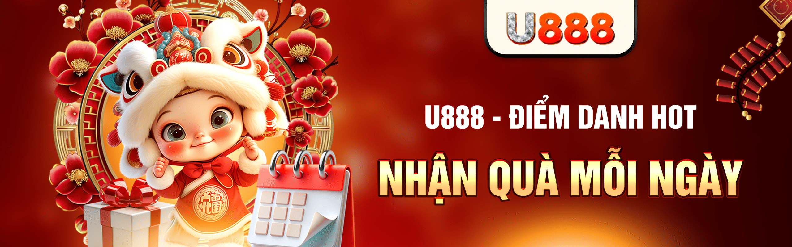 U888 - Điểm danh mỗi ngày nhận quà mỏi tay
